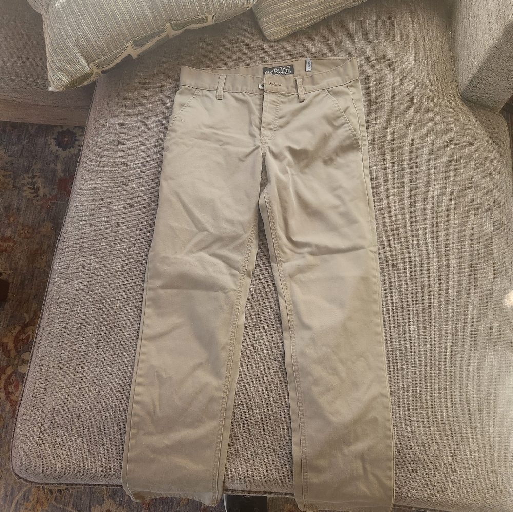 Two pair rude skinny dressy pants